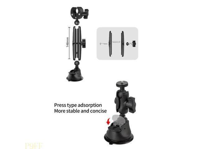 Innovative Bird's Eye View Car Roof Mount With Three Suction Pad And 1.2m Arm