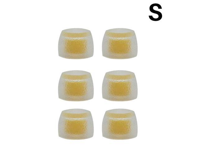 3 Pairs Wide Bore Ear Tip, Replacing Eartips, In-Ear Earphones Silicone Noise Isolating Grade Earplugs