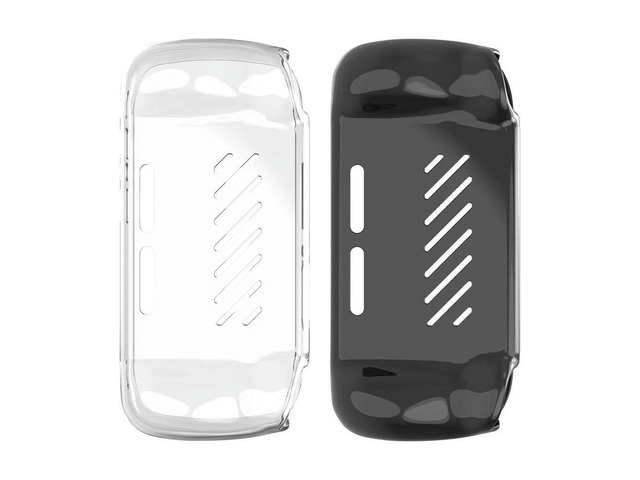 TPU Soft Shell Protective Case For ANBERNIC RG 406H Handheld Game Console, Anti-Drop And Wear-Resistant, Transparent White