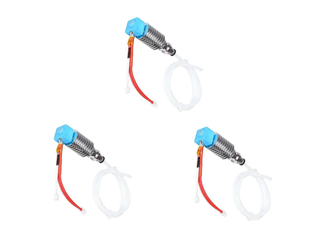 3X 3D Printer Accessories, 12V Extruder Kit, I3 Mega Printhead For ANYCUBIC 3D Printer
