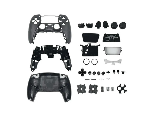 For PS5 Controller Housing Shell Replacement Kit BDM-030 Front Back Cover Withconductive Pad Forp5 Gamepad A