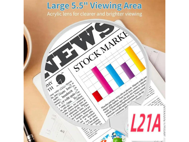 30X 60X Jewelers Loupe Bundle With 10X 20X 45X Large Magnifying Glass As Shown For Seniors Reading, Inspection Coin