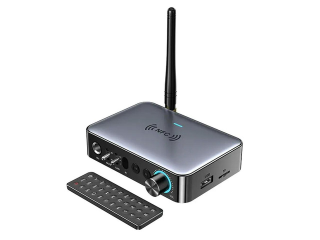 Bluetooth Receiver Transmitter 5.1 Stereo 3.5Mm AUX Coaxial RCA Audio Adapter Microphone Sing For TV
