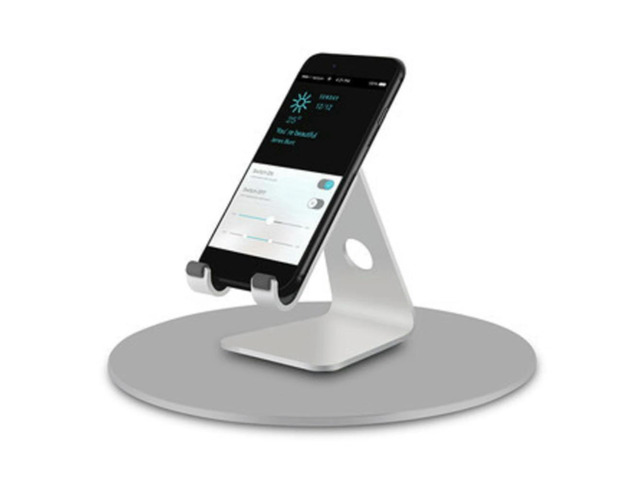 BJ-nd360° Computer Base Turntable,Computer Monitor Rotating Frame,Aluminum Alloy Rotating Frame,Office Computer