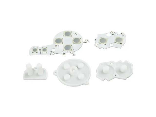 For GBA Membrane Button Tactile Upgrade Modify Kit Button Replacement Repairs For GBA Game Console Accessories