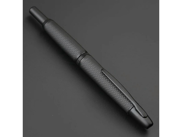 Press Retractable Fountain Pen, 0.4MM Extra Fine Nib l Grid Ink Pen With Clip For School Office Supplies