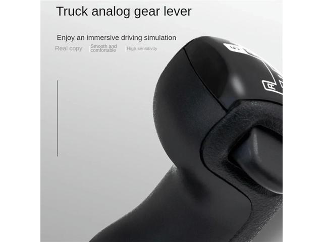 YKI-qPC USB High Low Gear Simulator Shifter Knob for G29 G27 G25 for ATS ETS2 for TH8A Truck Simulator