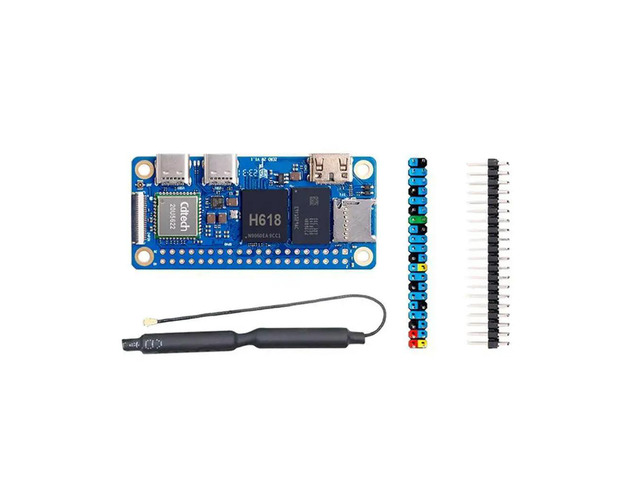 For Orange Pi Zero 2W Development Board 1GB RAM DDR4 Mini PC Allwinner H618 5 Bluetooth5.0 Supports 4K 60FPS Easy To Use