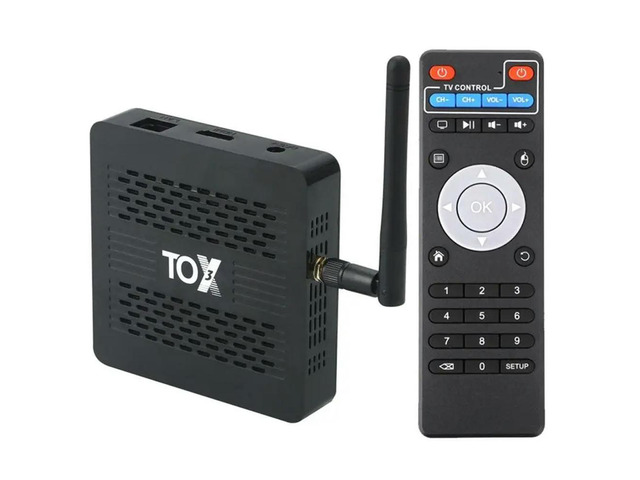 TOX3 TV Box Android 11 4GB 32GB Amlogic S905X4 1000M BT 4K Media Player Set Top Box Support Audio US Plug