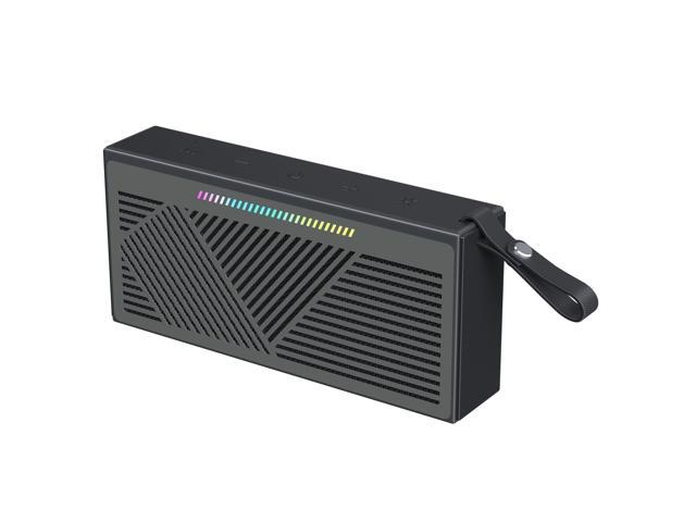 HOTTABLET Bluetooth Speaker Wireless Portable IPX5 Waterproof for Home Party Outdoor Beach, Black