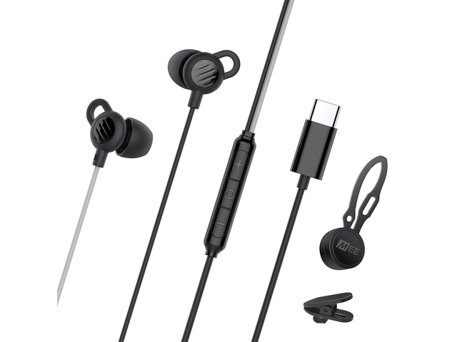 SleepTones USB-C Wired Sleep Earbuds for Side Sleepers with Lightweight Low-Profile Silicone Earpieces, Noise Reduction Sleeping Headphones with...