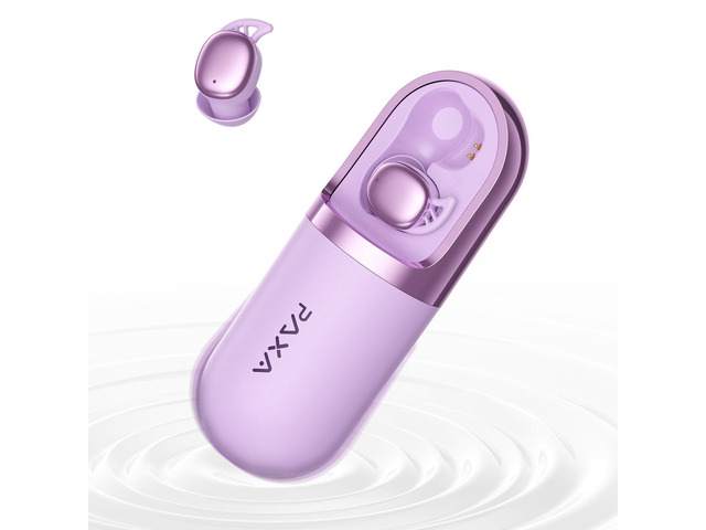 Sleep Headphones for Side Sleepers, Sleep Earbuds with Vibration Charging Case Wireless Bluetooth 6.0, Soft Silicone Invisible Earbuds for...