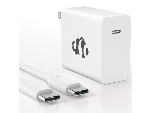 MacBook Pro Charger, 100W GaN USB C Charger Compatible with MacBook Air, Samsung Galaxy, Laptops, iPad Pro, and More, Fast Charging, Durable &...