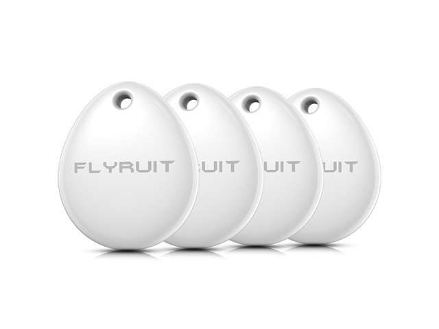 Air Tracker Tags-4 Pack for Apple Find My, iOS Only, Official MFi Certified Smart Bluetooth Luggage Tags, Tracking Device for Iphone, Mini Key...