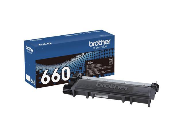 Genuine High Yield Toner Cartridge, TN660, Replacement Black Toner, Page Yield Up to 2,600 Pages, Amazon Dash Replenishment Cartridge, Black, 1 Pack