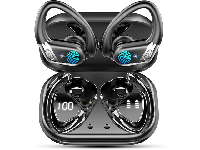 Wireless Earbuds, 2026 Bluetooth 5.4 Headphones, ENC Noise Canceling Mic 60Hrs+ Stereo Wireless Headphones, IP7 Waterproof Bluetooth Earbuds, Sport...