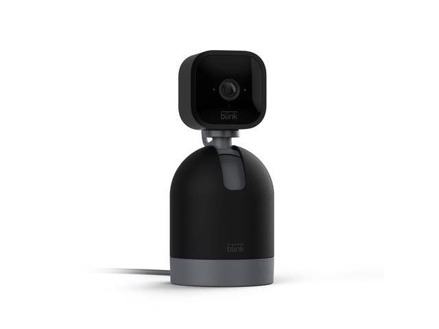 Blink Mini Pan-Tilt Camera (newest model), Rotating indoor plug-in smart security camera, two-way audio, HD video, motion detection, Works with...