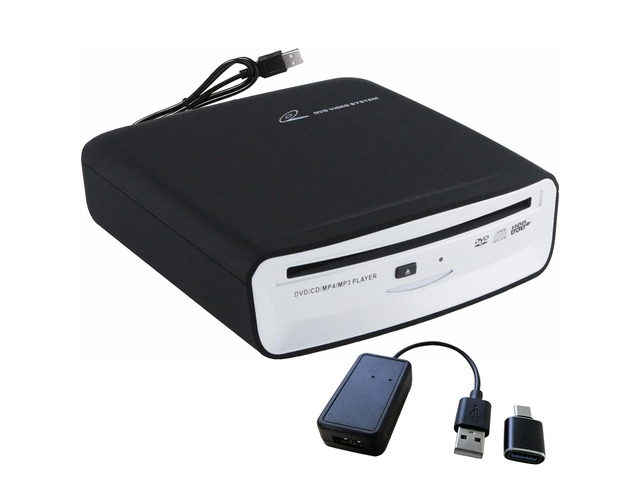 Portable CD Player for Car with Bluetooth and USB Connection,USB External Universal Cars CD Player for Car Audio Systems/TV/MacBook pro/Laptops...