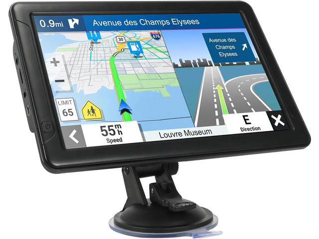 9-Inch Car GPS Navigator for Car Truck RV2026 Maps (Free Updates) Support Voice Turn Direction Guidance/Speed and Red Light Warning/Custom Truck...