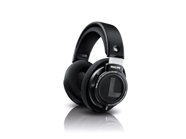 Audio SHP9500 HiFi Precision Stereo Over-Ear Headphones (Black)