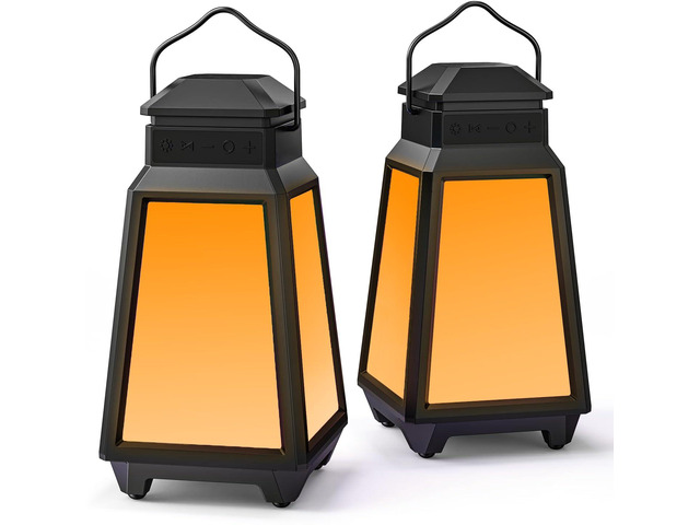 2 Pack Outdoor Bluetooth Speakers Wireless Speakers Sync 100+ IP65 Waterproof for Party Cafe Decor Patio The Gift for Men & Women