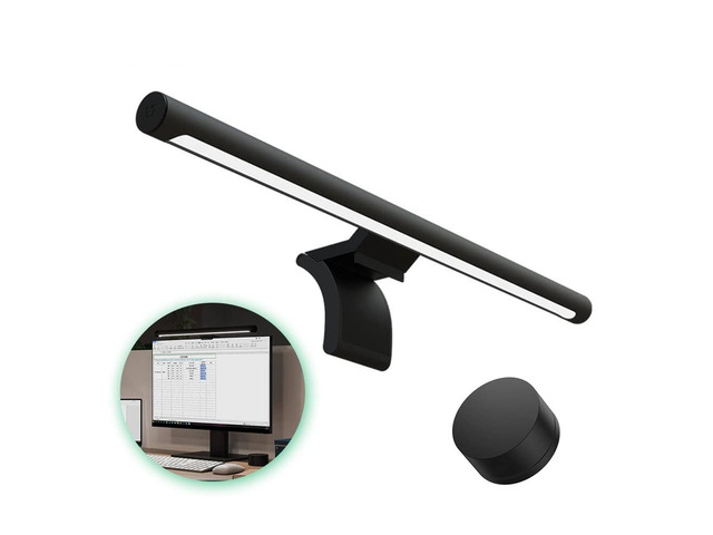 Mi Computer Monitor Light Bar - Wireless Control, Easy Installation, Extra Computer Lighting w/o Taking Desktop Space