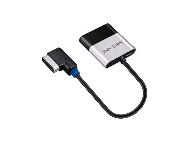 INVERY Airdual Bluetooth Adapter Receiver for Audi MMI AMI Music Interface Check Compatibility Before Order, Compatible for Audi...