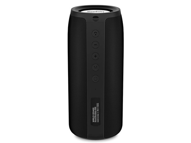 M88 Bluetooth Speaker, Loud Bass Portable Outdoor Speaker Deep bass sound, camping ready, backyard music, patio listening, travel speaker, dual...
