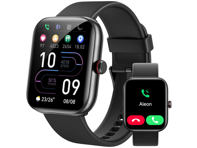 Smart Watch for Women Men, Smartwatch for iPhone & Android Bluetooth (Answer/Call) Built-in Alexa, 1.91' HD Fitness Tracker with 105+ Sport Modes,...