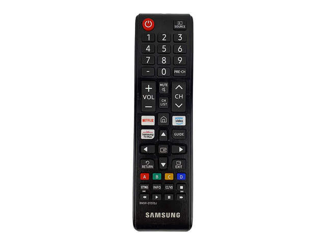 OEM Remote Control with Netflix Hotkey - Black (BN59-01315J)