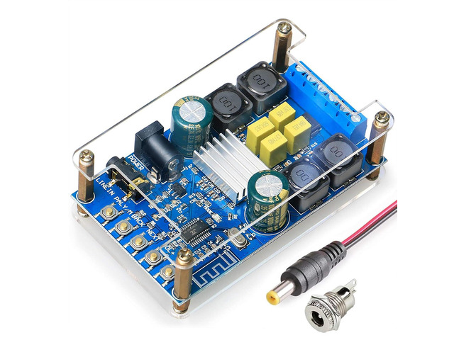 DAMGOO Bluetooth Amplifier Board,50w+50w 2 Channel Audio Amplifier Board Suitable for retrofit Speakers Bluetooth Speakers,Easy Installation and...