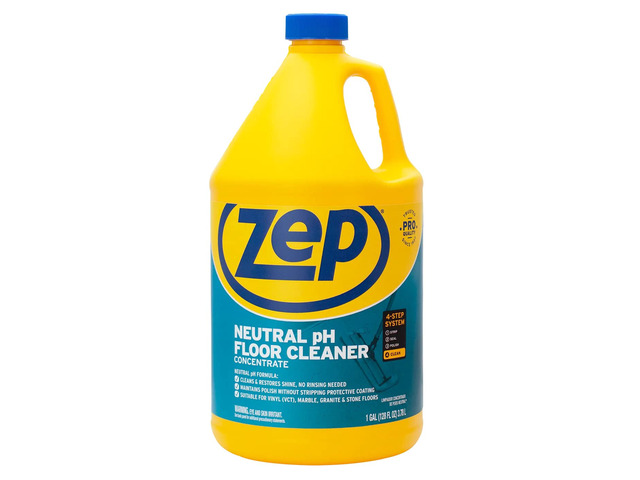 Neutral PH Industrial Floor Cleaner - 1 Gallon - ZUNEUT128 - Concentrated Pro Trusted All-Purpose Floor Cleaner