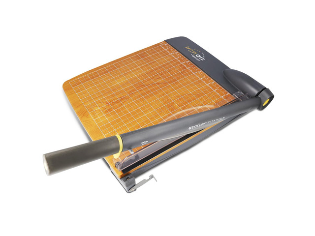 12'' TrimAir Wood Guillotine Paper Cutter & Paper Trimmer, 30 Sheet (15106)