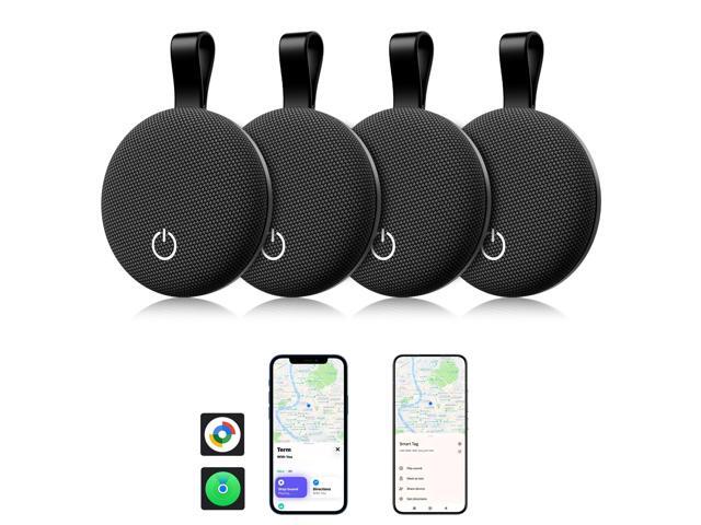 Air Tracker Tags for iOS & Android, 4 Pack, IP65, 365-Day Battery