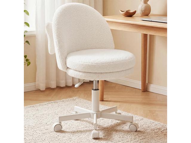 Velvet Tall Office Chair with Wheels Vanity Chairs with Back, Versatile Height Use: Office to Bar Stools Small Ergonomic Comfy Armlees Computer.