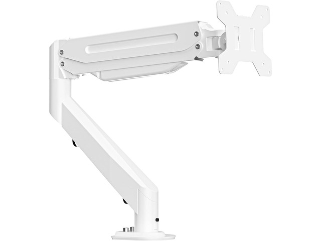 Suptek Monitor Mount Gas Spring Monitor Arm Desk Mount Fully Adjustable Fits 17 20 22 23 24 26 27 32 35 inch Monitors Weight Capacity up to 24.25...