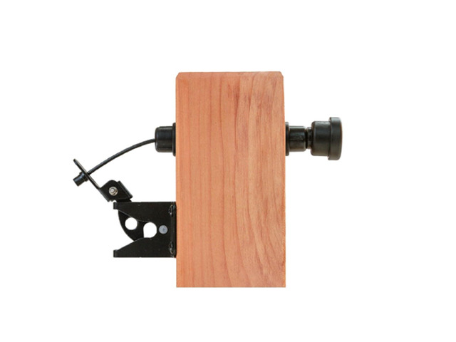 GH Gate Latch Complete Outdoor gate Latch for Wooden Gates operates from/on Both Sides of Fence Patented Dual Sided Operation. Wooden Fence Latch...