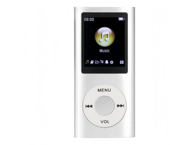 MP3 Player, Stylish Portable Lossless Sound Music Player with Earphones, Support 64G Memory Card, Sleep Shutdown, 1.8 LCD Screen, 8h Playtime, for...