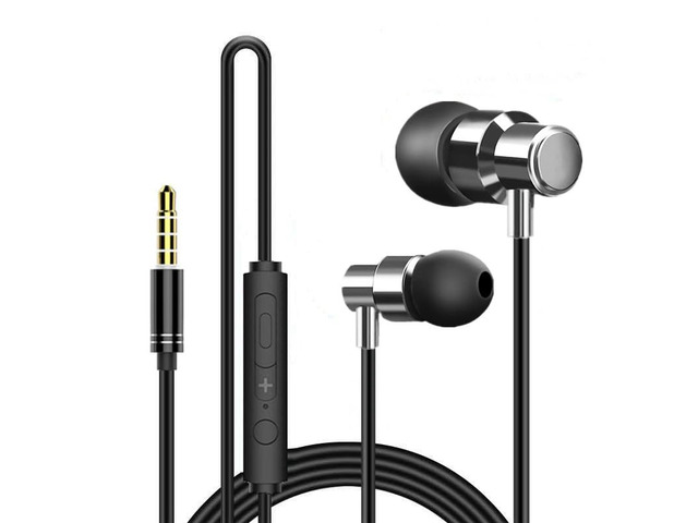Accessonico Earbuds with Long Cord 6 ft 3.5mm Wired Headphones with Microphone Noise Cancelling Earphone Call Volume Control 3.5 mm Jack Ear Buds...