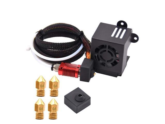 Full Assembled Ender 3 Hotend Upgraded Kit with Nozzles 3D Printer Parts Accessories Replacement for Ender 3s/ Ender 3 Pro 3D Printer