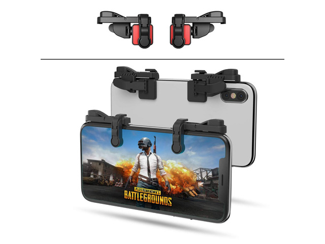 IFYOO 1 Pair Z108 Mobile Gaming Controller Compatible with PUBG Mobile/Fortnitee Mobile/Call of Duty Mobile, Sensitive Shoot and Aim Trigger L1R1...