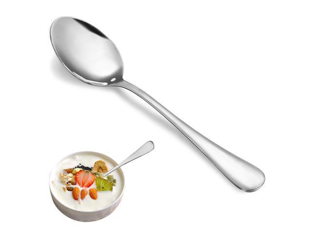 Teaspoon Set,16 Piece 6.7' Spoons Silverware, Premium Food Grade Stainless Steel Tea Spoons, Durable Small Spoon, Good Teaspoons, Kitchen Dessert...