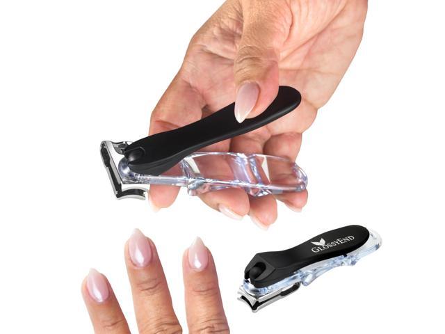 EZ Grip 360 Degree Rotary Stainless Steel Sharp Blade Fingernail Toenail Clipper, Trimmer and Cutter