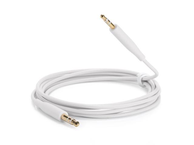 Cypher. V Replacement Aux Cable Cord Wire, 3.5mm to 2.5mm for Bose NC700 QuietComfort QC25 QC35 QC35II QC45 Headphones (No Mic) (White)
