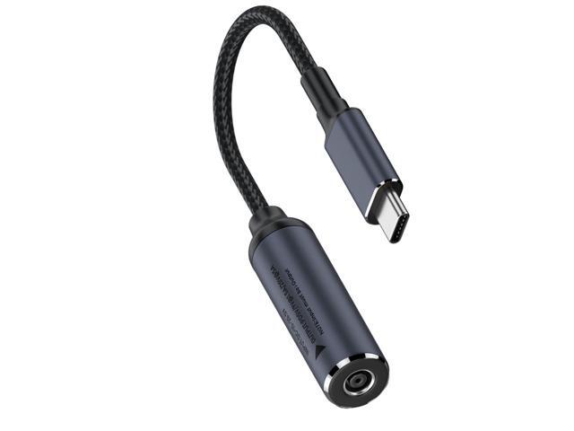 DC 4.5mm x 3.0mm Female Input to USB C PD Male Power Charging Cable,100W DC4506 to USB Type-C PD Output 5V/9V/20V Cable with PD Chip Inside,.
