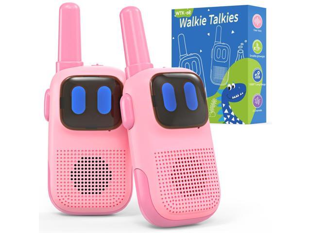 Holiky Walkie Talkies for Kids, 2 Channel Two Way Radio Toys for Ages 3-12