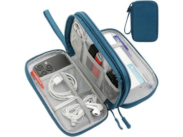 CAAORDKSO Travel Essentials Electronics Organizer Tech Pouch, Waterproof Cable Organizer Bag Charger Case for Travel Accessories, Cable, Cord,.