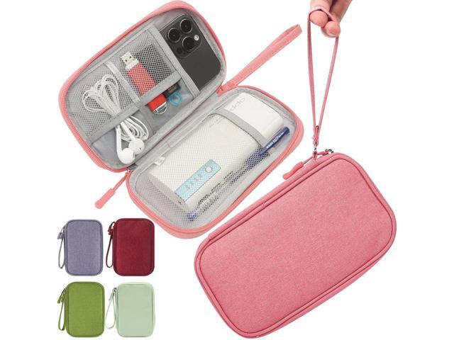 CAAORDKSO Electronic Organizer Travel Cable Accessories Bag, Electronic Organizer Case, Electronic Accessories Organizer Pouch Bag for Cable, Cord,.