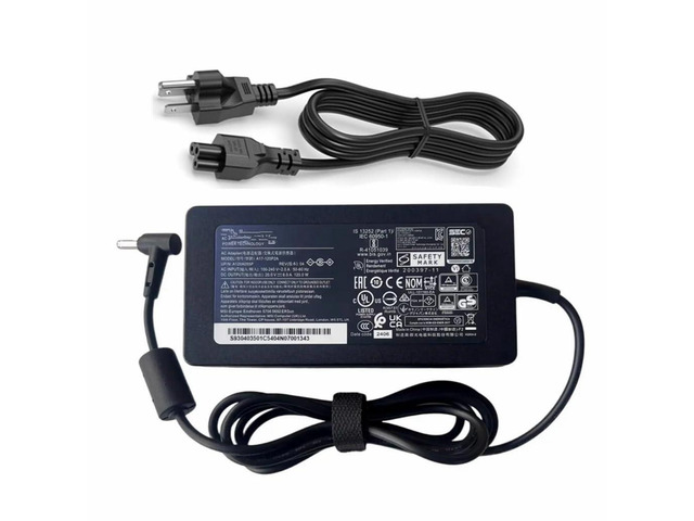 Genuine Compatible with Chicony A17-120P2A 20V 6A 120W A120A055P Thin AC Adapter Compatible with MSI CF63 MS-16R5 ADP-120VH D 4.5 * 3.0 with pin...
