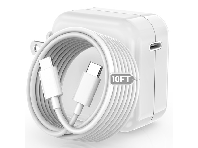 Mac Book Pro Charger - USB C Charger Fast Charger Power Adapter for USB C Port MacBook Pro/ MacBook Air 16 15 14 13 inch, New iPad Pro and All USB...